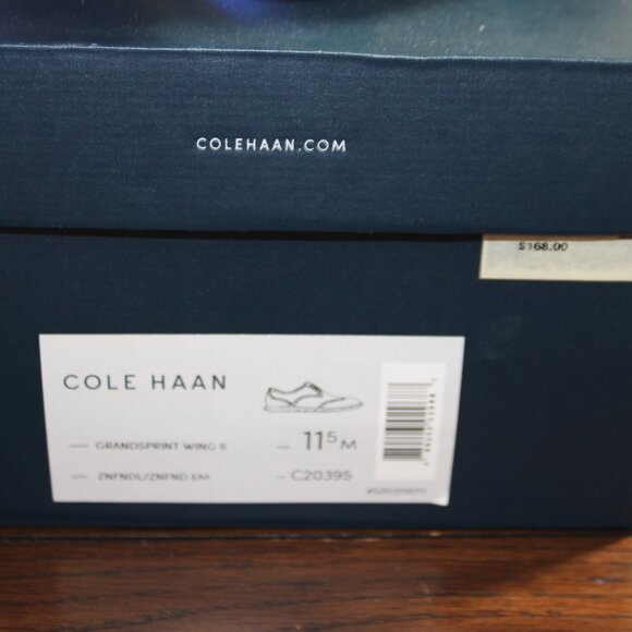 Stylish Burgundy Leather Oxfords - Cole Haan main image 8